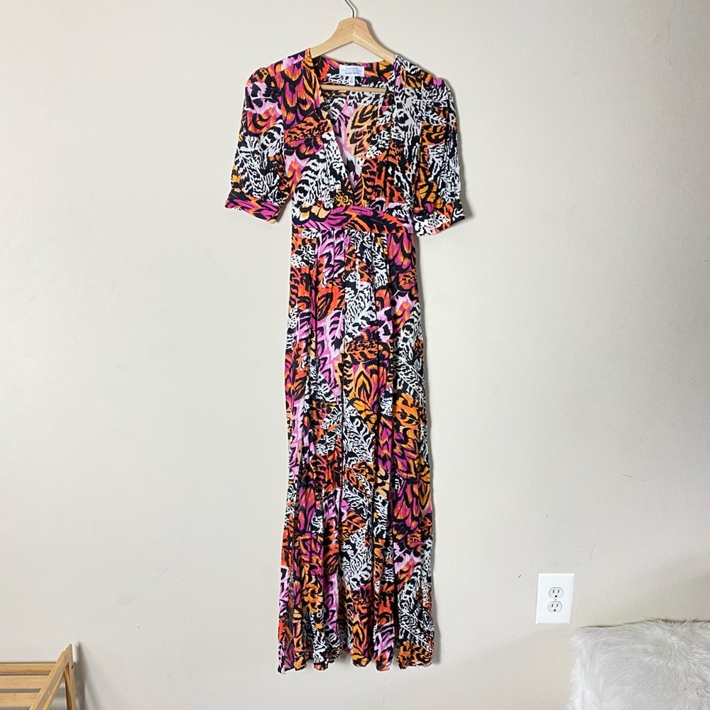 & Other Stories Feather Print Maxi Dress - US - Picture 3 of 16